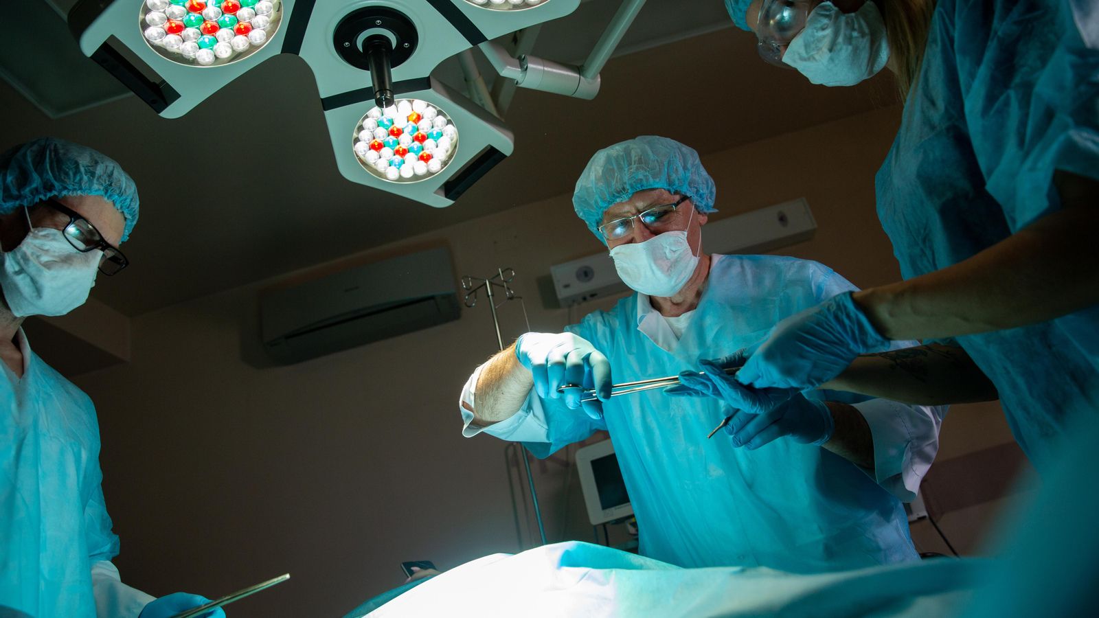 Imatge d'arxiu d'un transplantament en un hospital