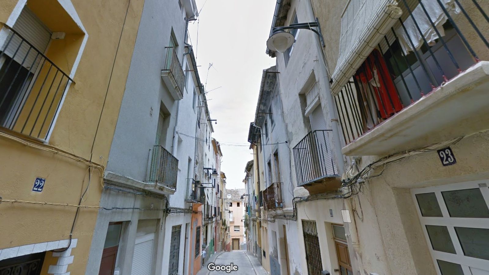 Carrer Santa Lucía, a Ontinyent