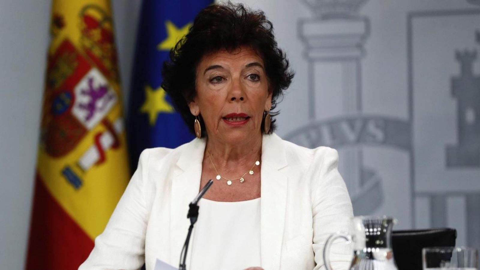 La portaveu de l'executiu espanyol en funcions, Isabel Celaá, aquest divendres
