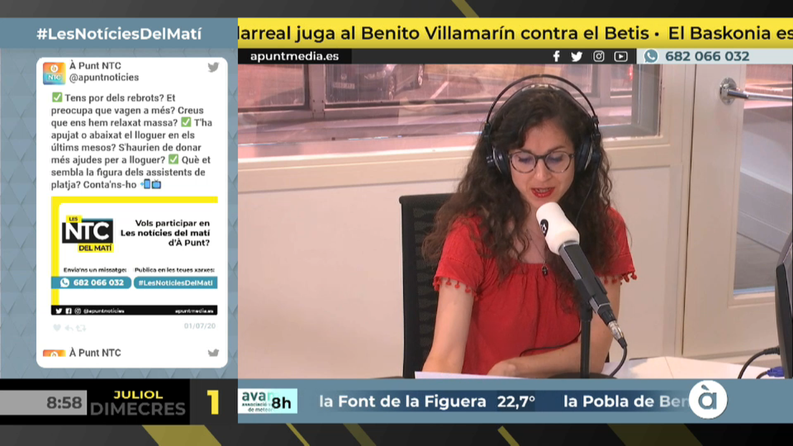 01.07.2020 | Xarxes | NM Quina és la teua vivència de la situació actual?