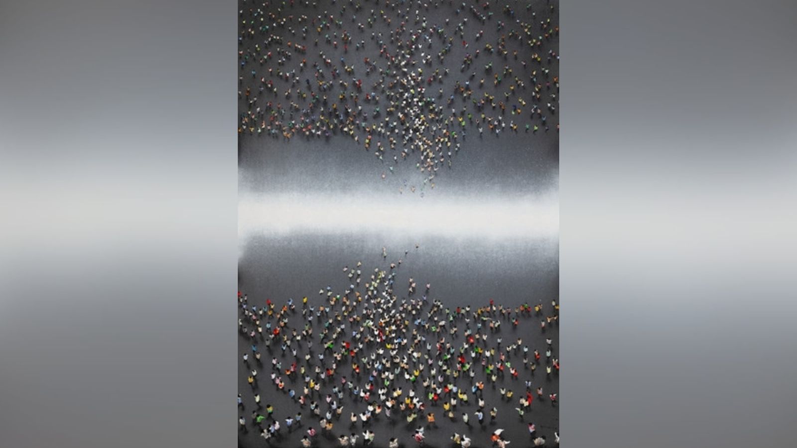 El quadre 'Blocs', portada de la cançó de Peter Gabriel