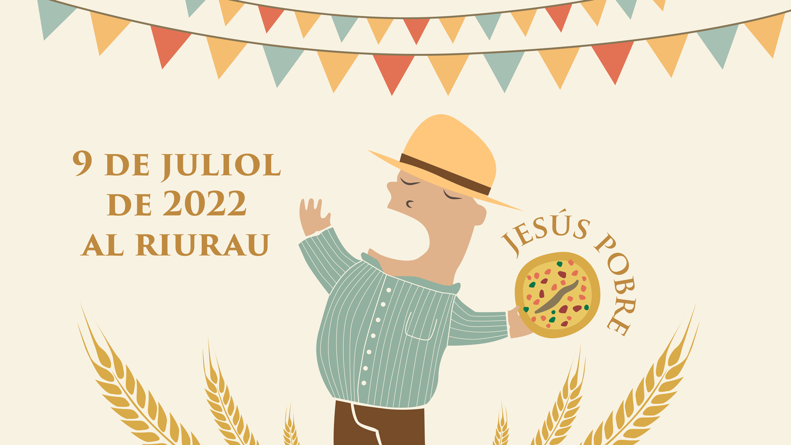 Cartell de la IX Festa del Batre de Jesús Pobre