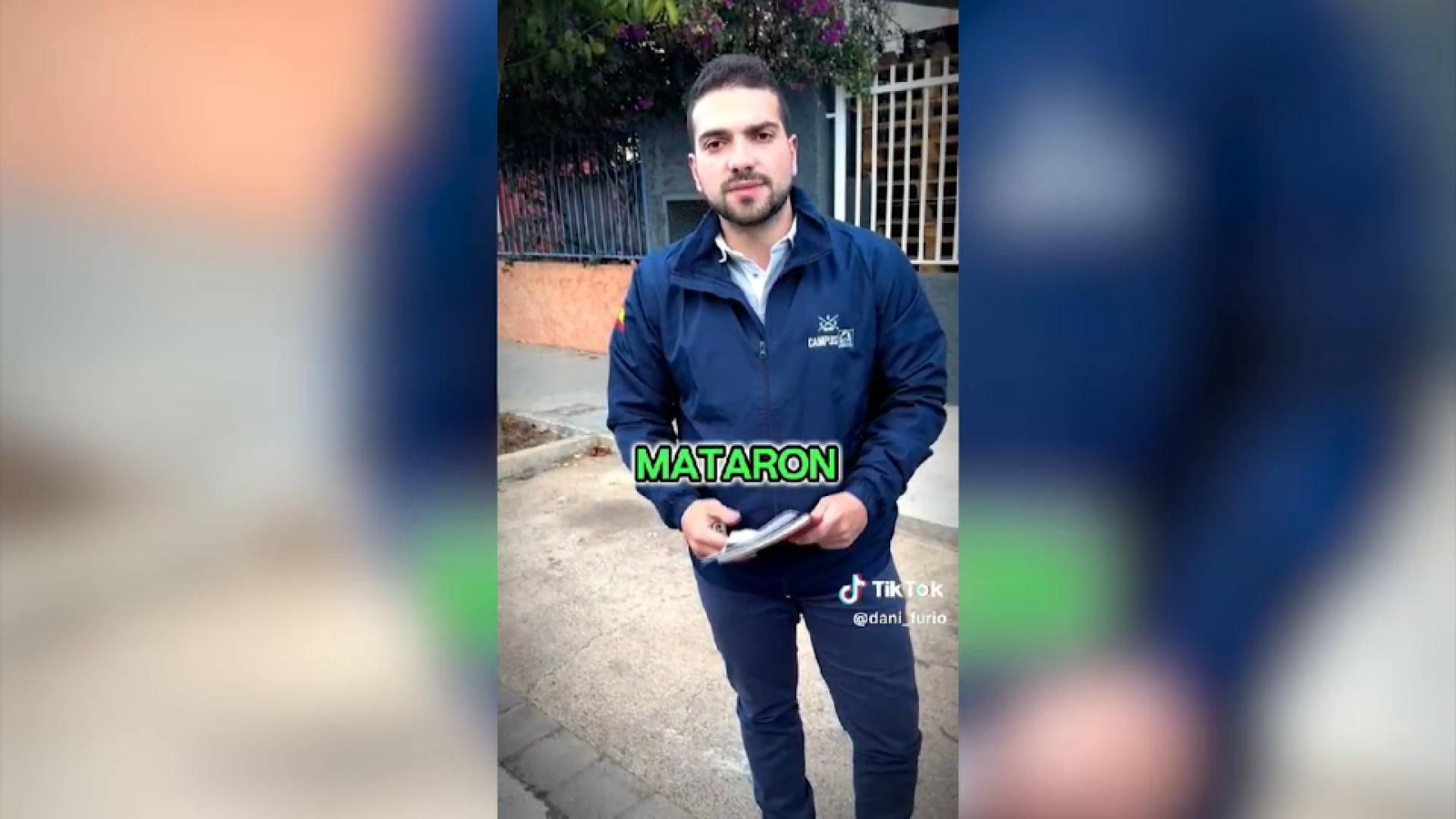 El regidor de Vox Daniel Furió en el vídeo de Tiktok que rebenta amb un masclet la programació cultural de Paiporta