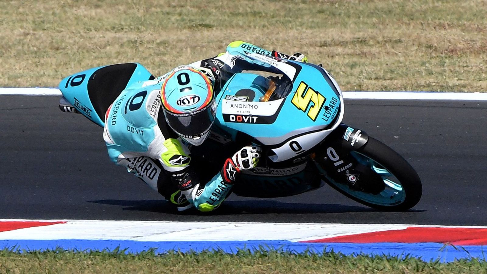 Masià, durant la carrera