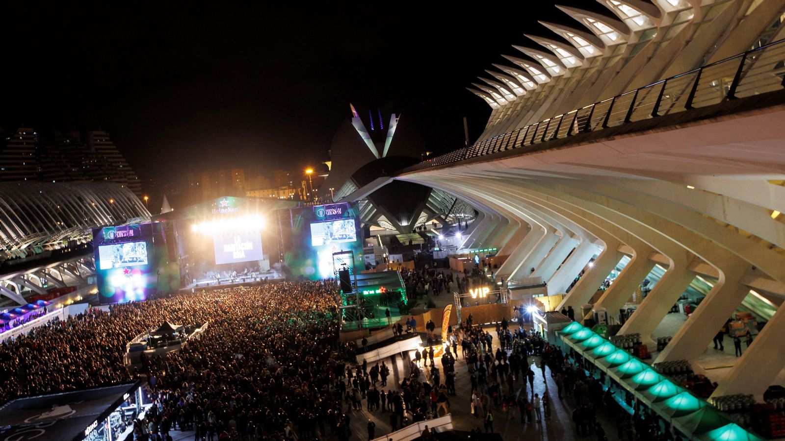 Imatge d'un dels concerts del festival