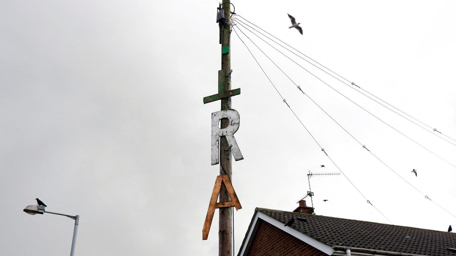 Pal de telègraf a Irlanda del Nord