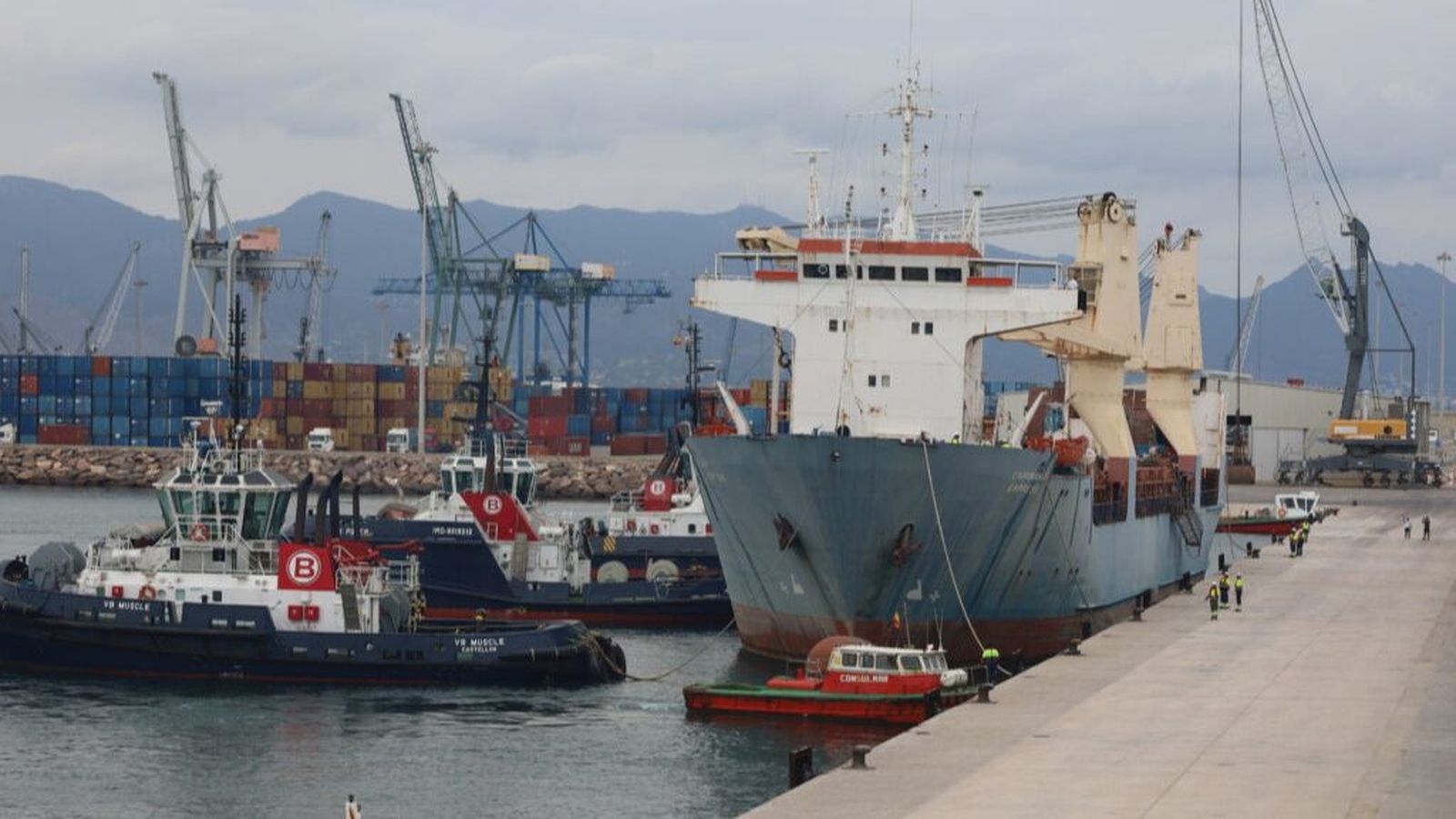 Imatge d'arxiu del Caribana Express en el Port de Castelló
