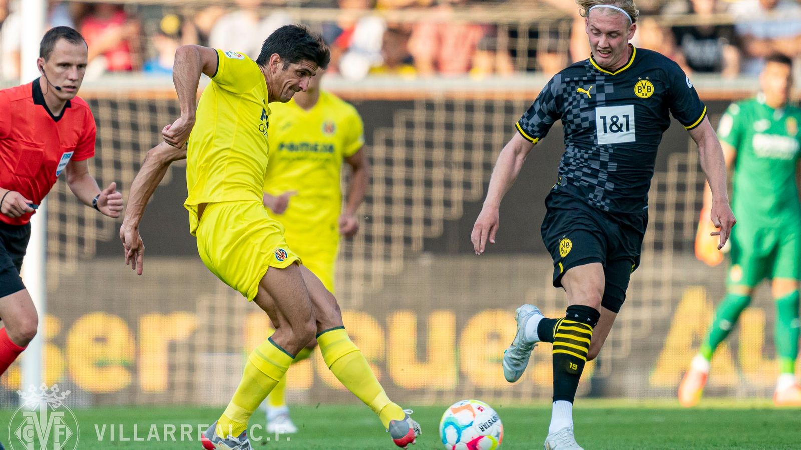 Gerard, en una acció del partit