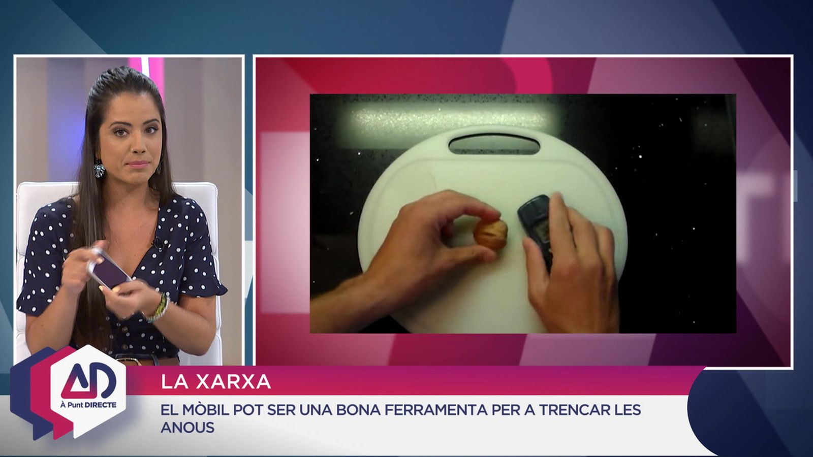 La xarxa de Nerea i els mòbils