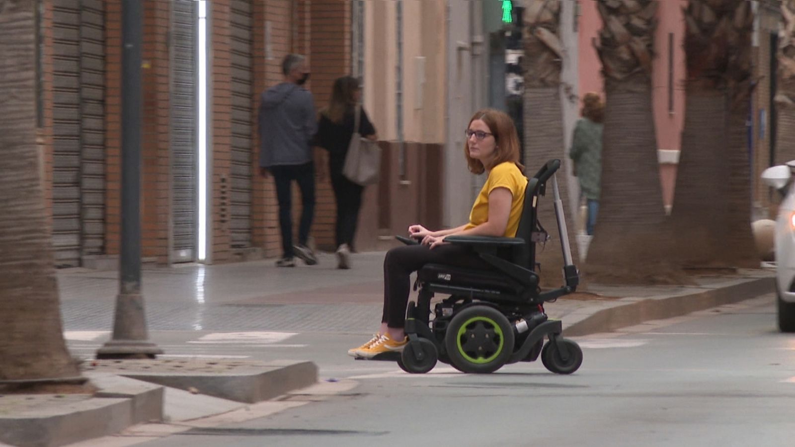 Belén va ser diagnosticada amb atàxia quan era menuda