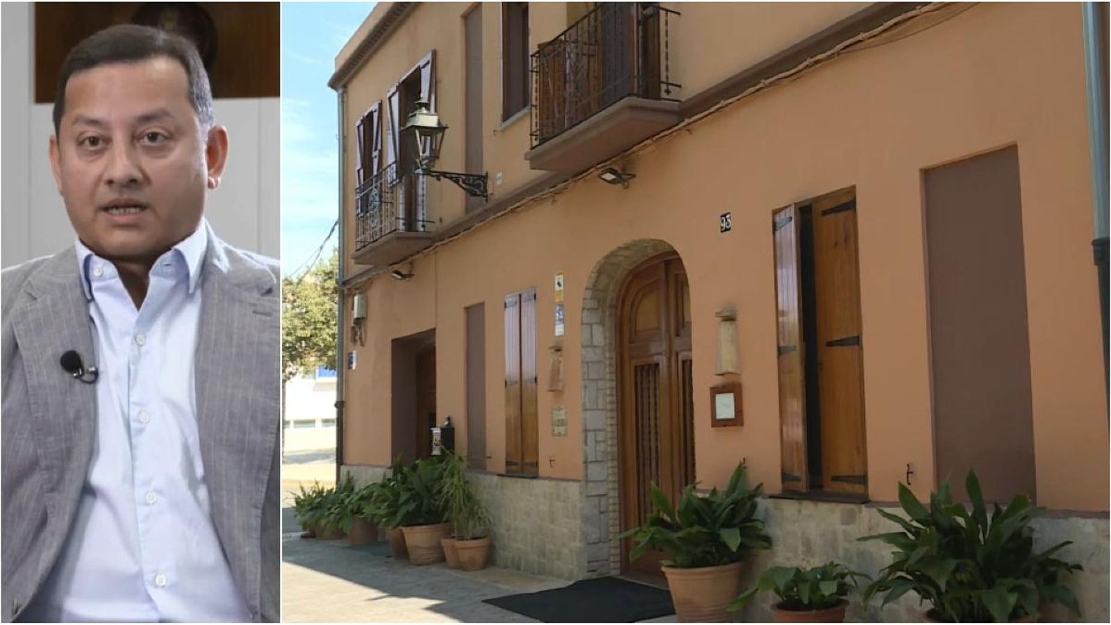 Anil Murthy i el restaurant la Tavella