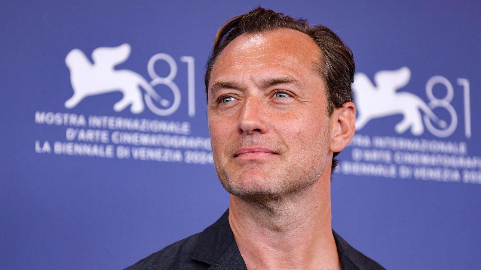 Jude Law, este dissabte, a Venècia