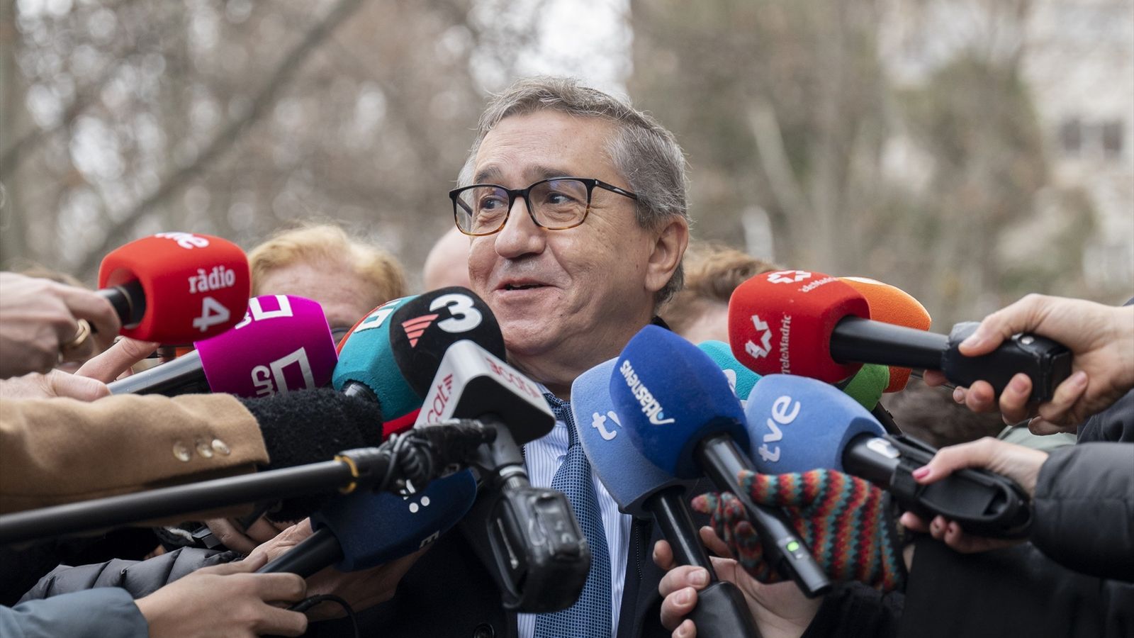 El conseller Rovira, este divendres a Madrid