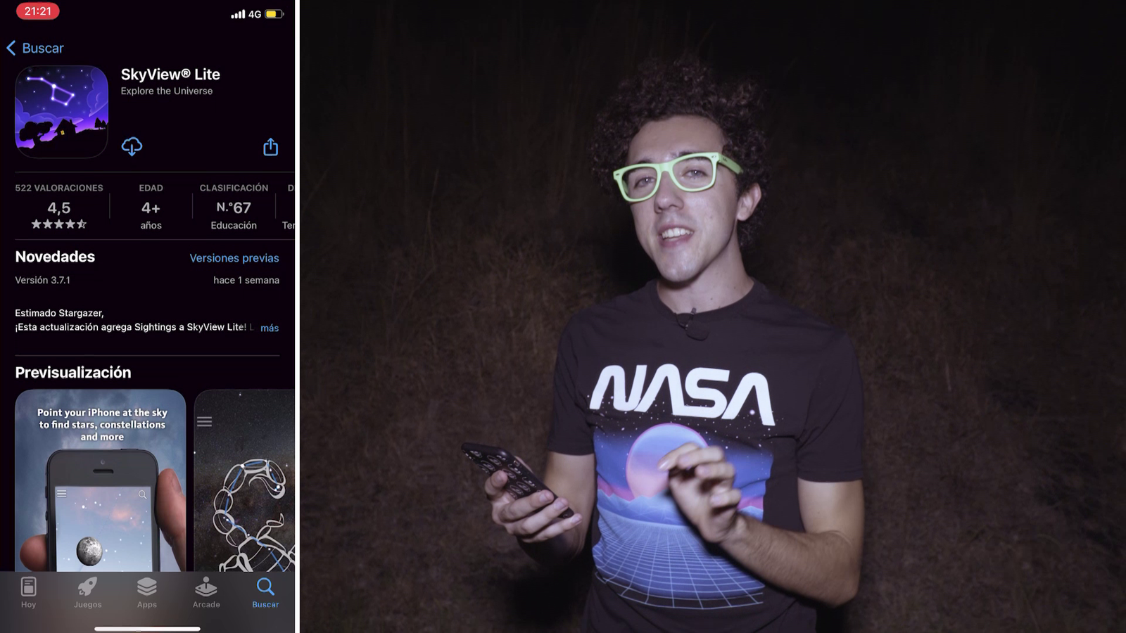 La Colla App | Recórrer planetes i estreles