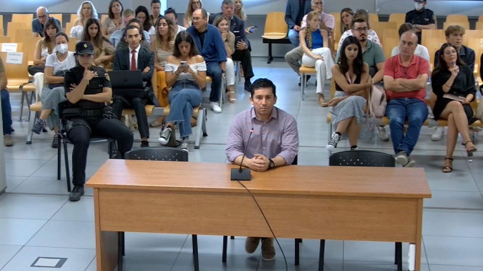 Jorge Ignacio Palma, en l'inici de la seua declaració judicial