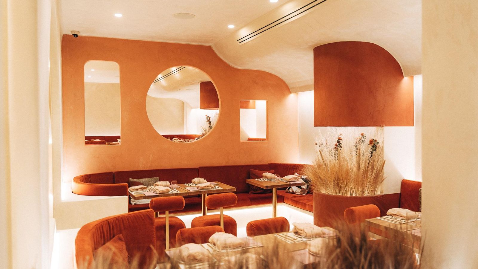 Interior del restaurant Living Bakkali