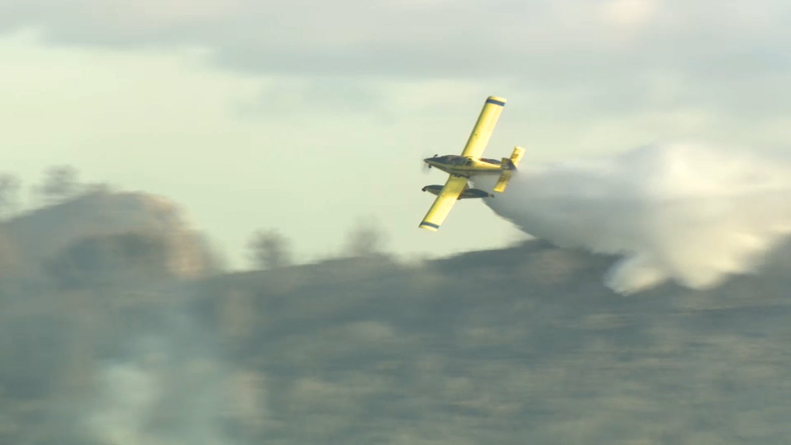 Hidroavió en l'incendi de la Casella d'Alzira