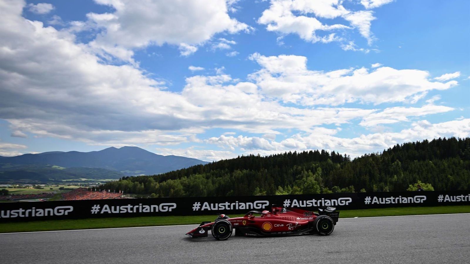 Leclerc, durant la carrera