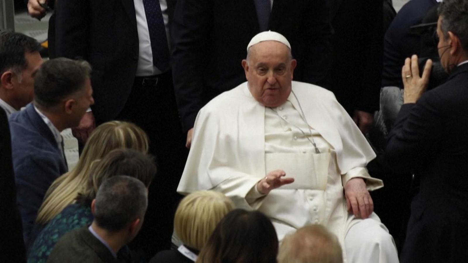 Parla el Papa després de 20 dies