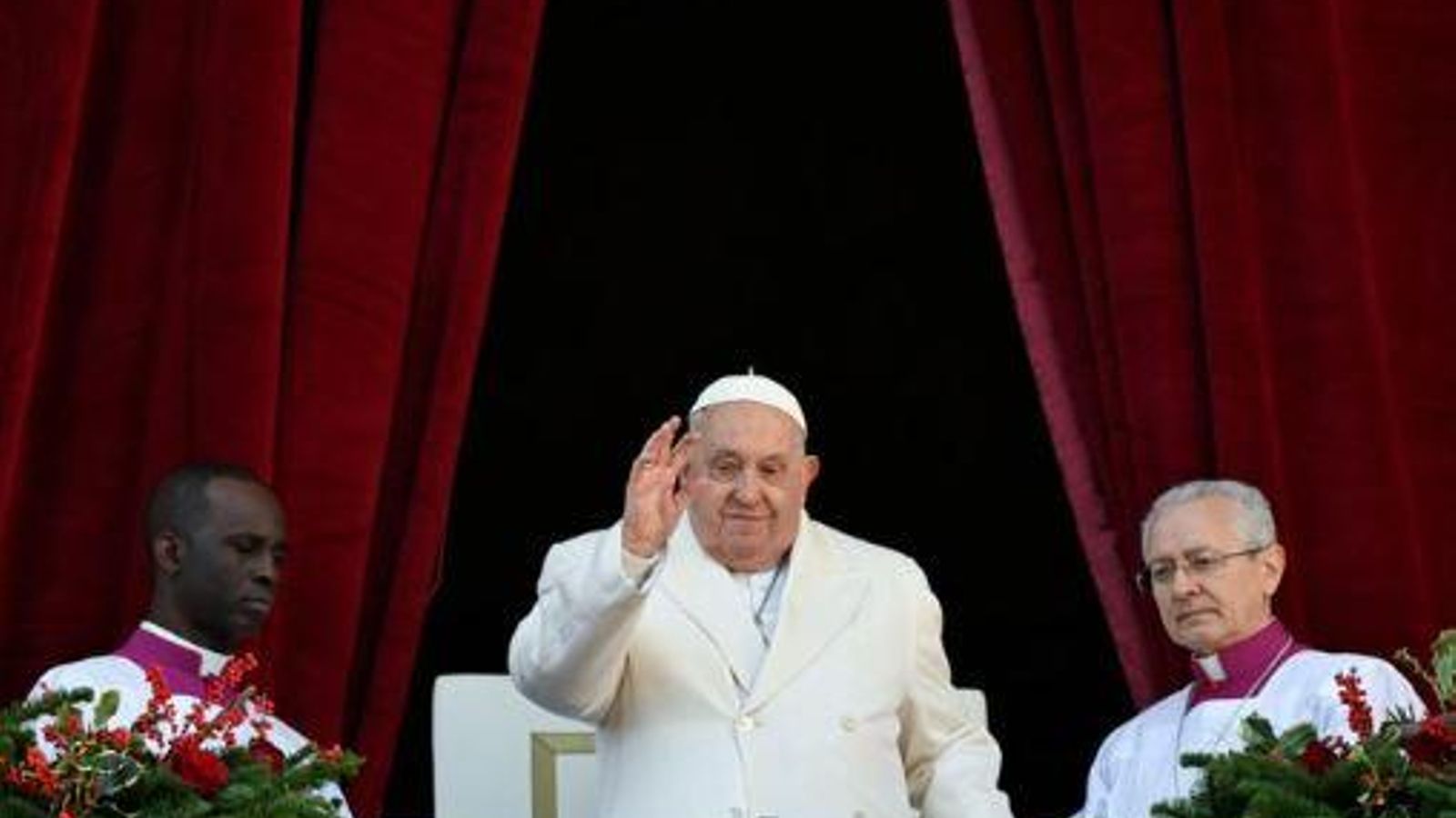 El papa, este 25 de desembre