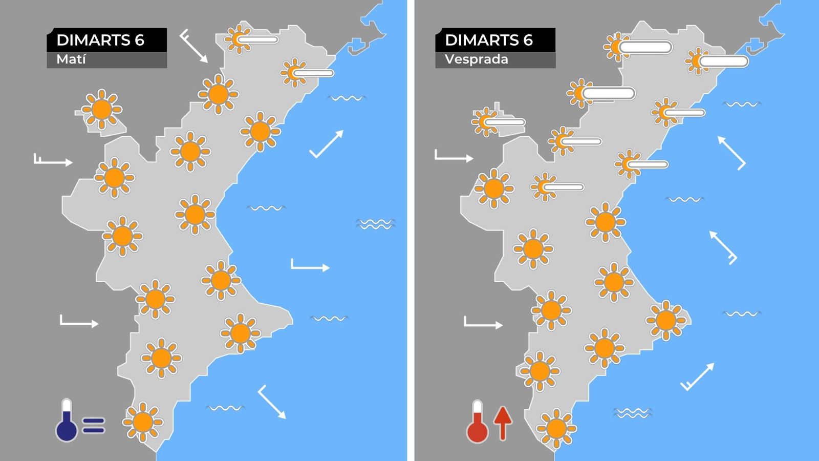 Dies estables i ascens tèrmic
