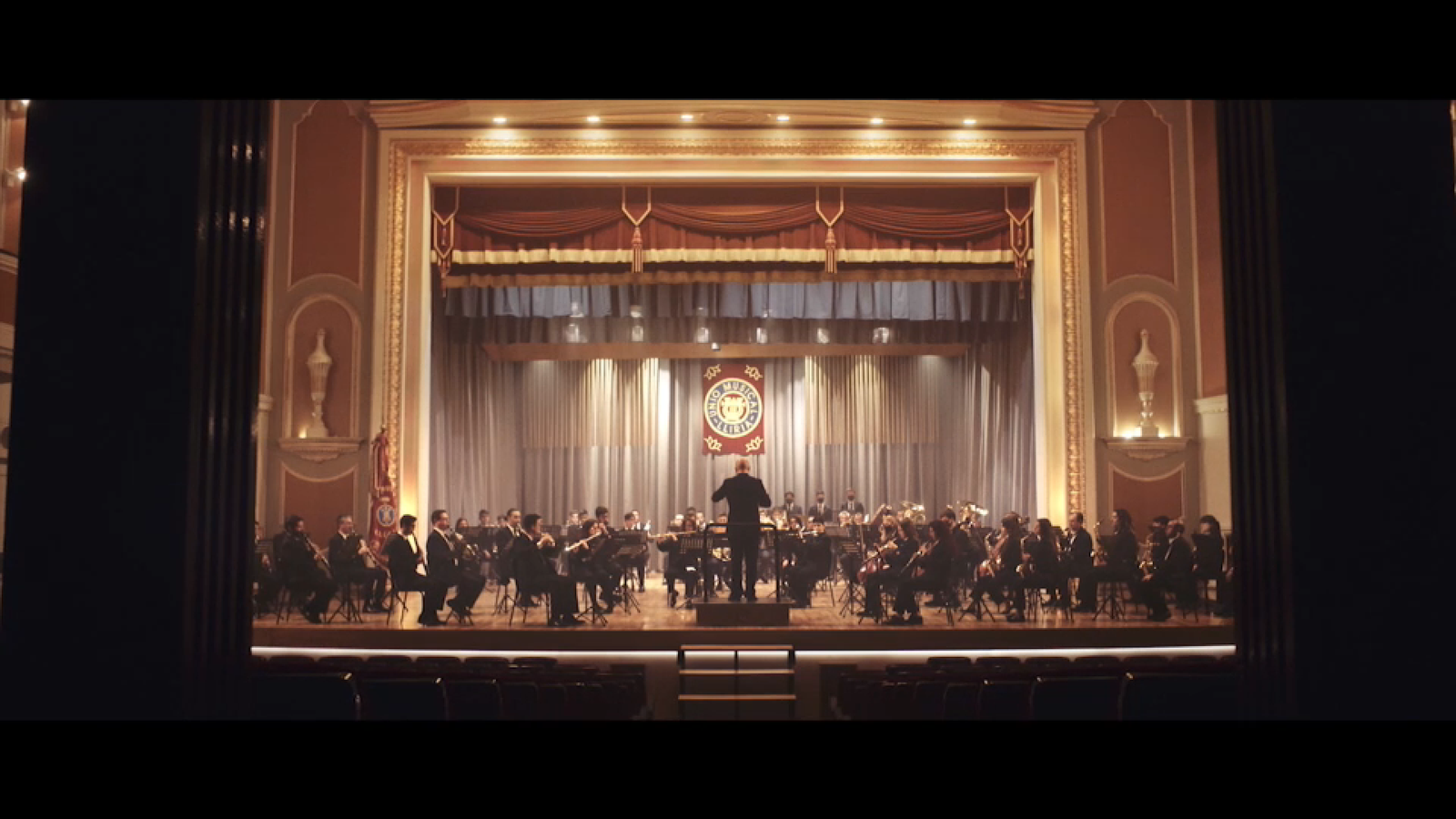 Unió Musical de Llíria en una captura de la gala