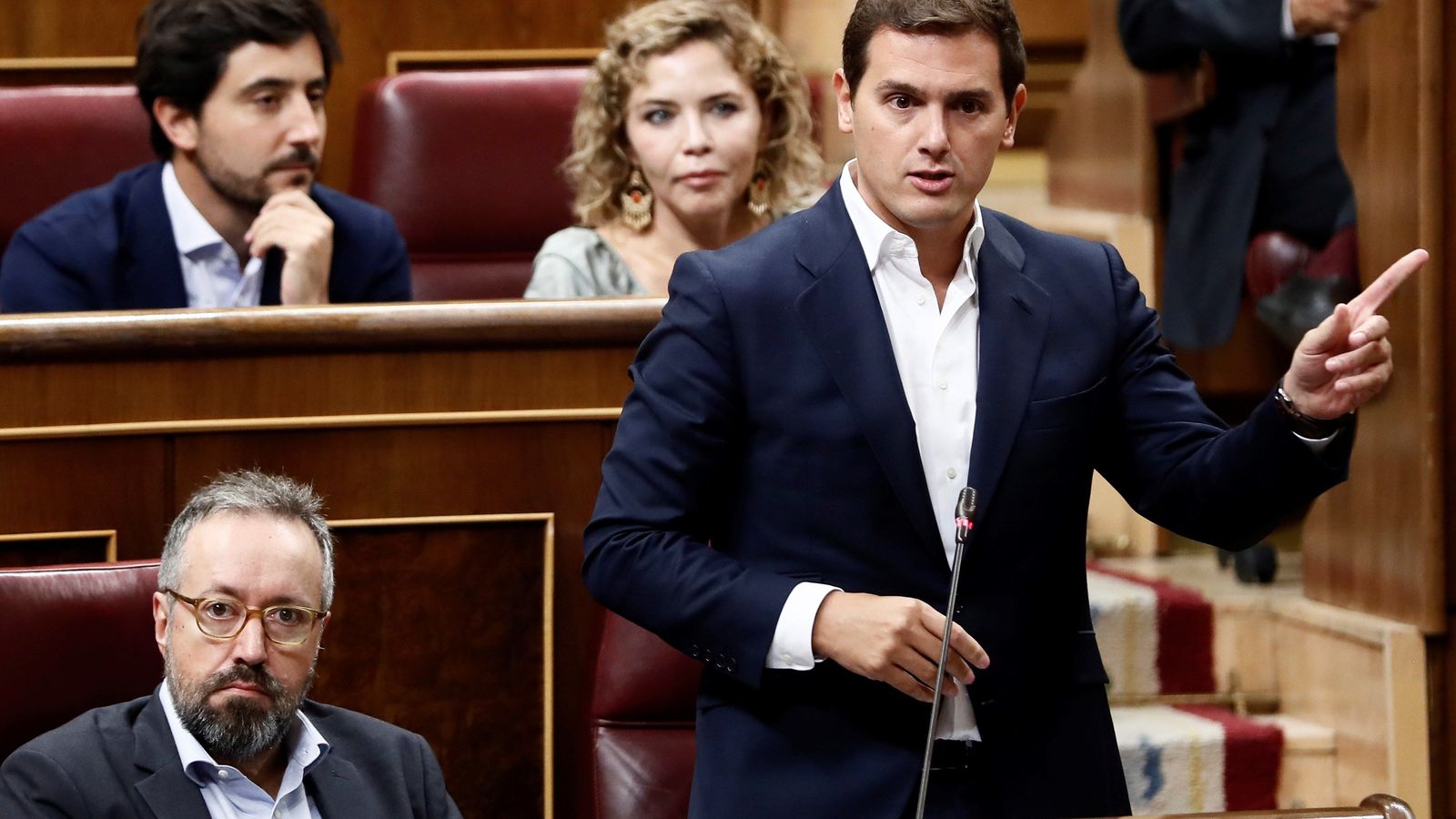 Albert Rivera en la sessió de control del Congrés