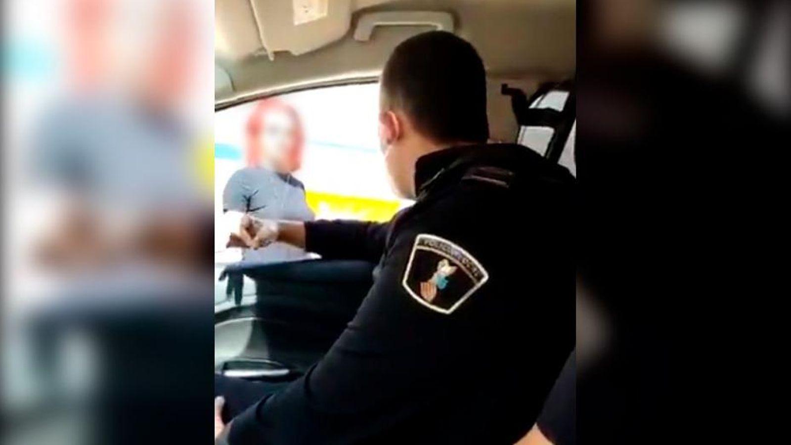 Vídeo de l'agressió que s'ha difós a les xarxes socials.