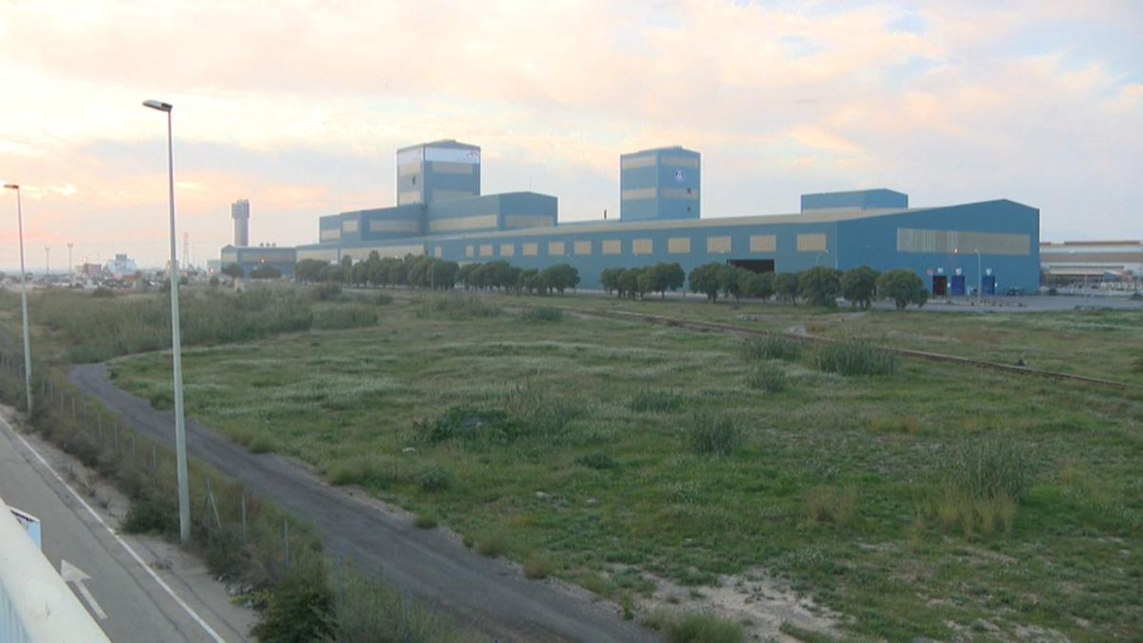 La planta de Sagunt de l'empresa siderúrgica ArcelorMittal.