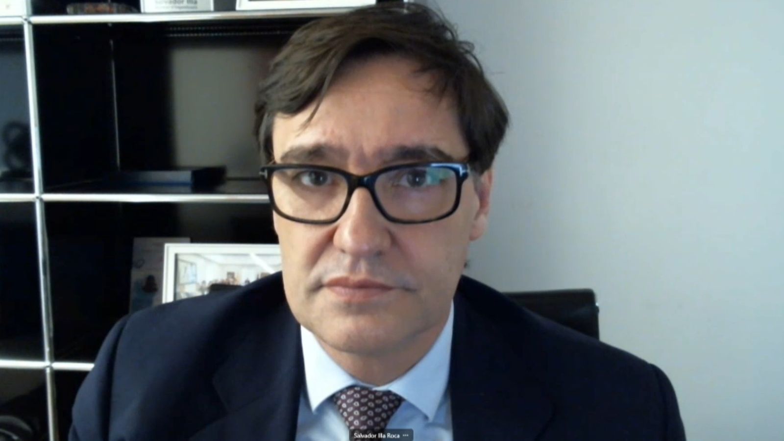 L'exministre de Sanitat, Salvador Illa, durant l'entrevista en el programa 'A la Ventura'