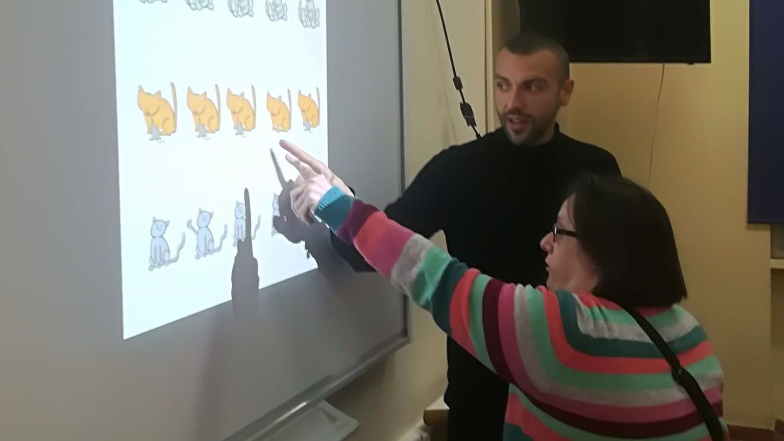 Una de les participants en un dels programes d'envelliment actiu que reivindica Asindown per a les persones amb síndrome de Down