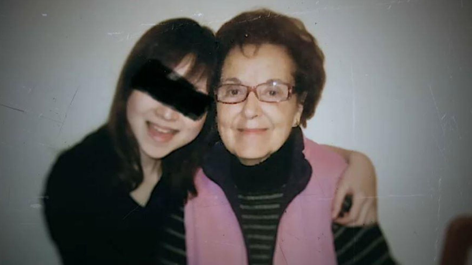 Teresa amb una amiga