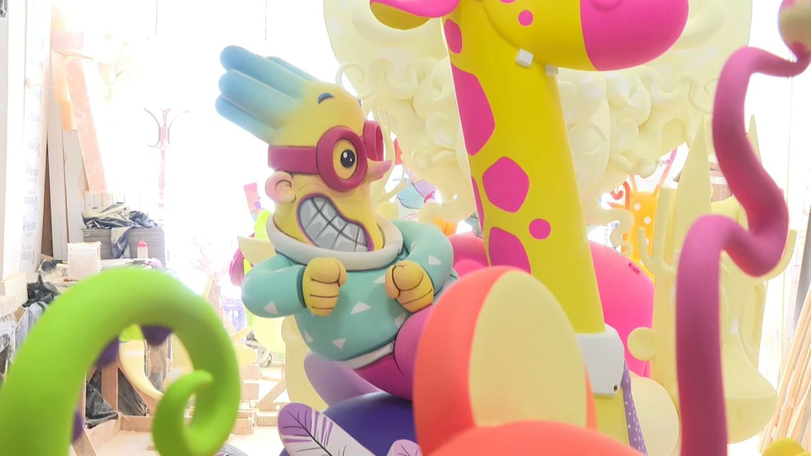 Els artistes foguerers ultimes les fogueres infantils