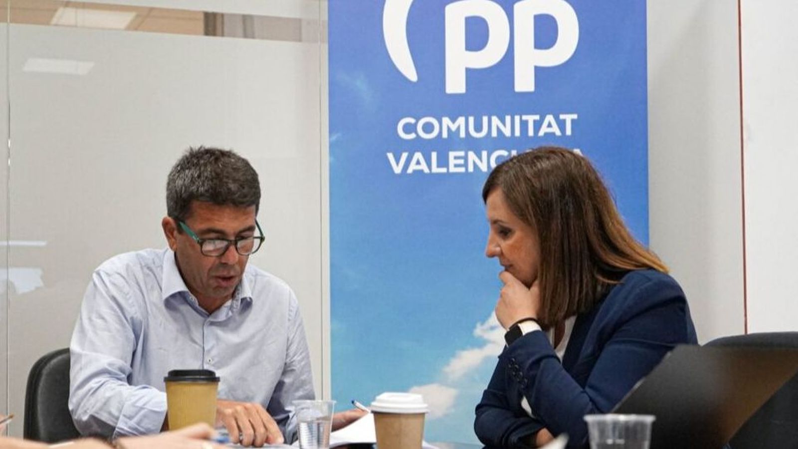 Mazón i Catalá en una imatge