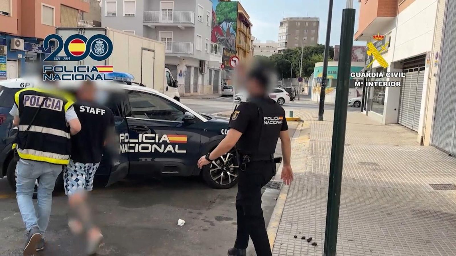 Desarticulació a Gandia d'una xarxa dedicada a l'explotació