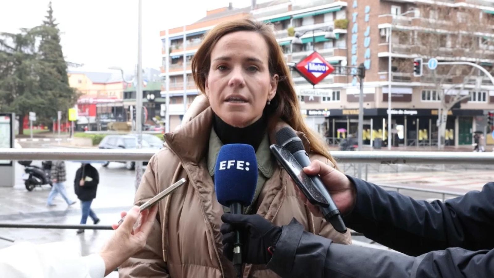 Isabel Pérez, diputada i portaveu de Vox a l'Assemblea de Madrid, este dissabte