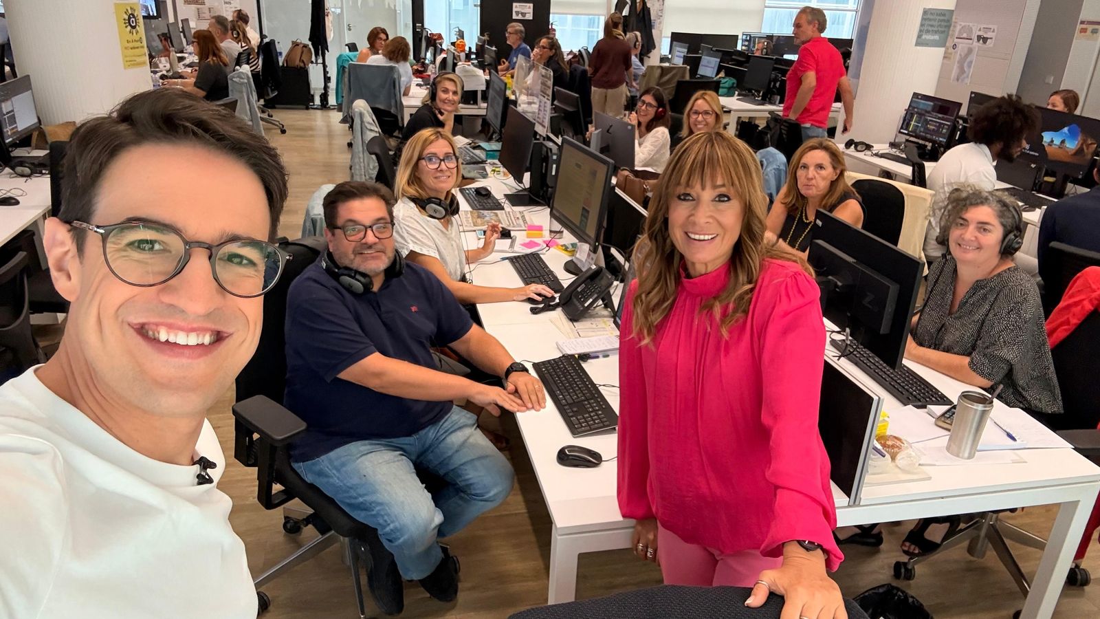 L'equip del programa Connexió CV