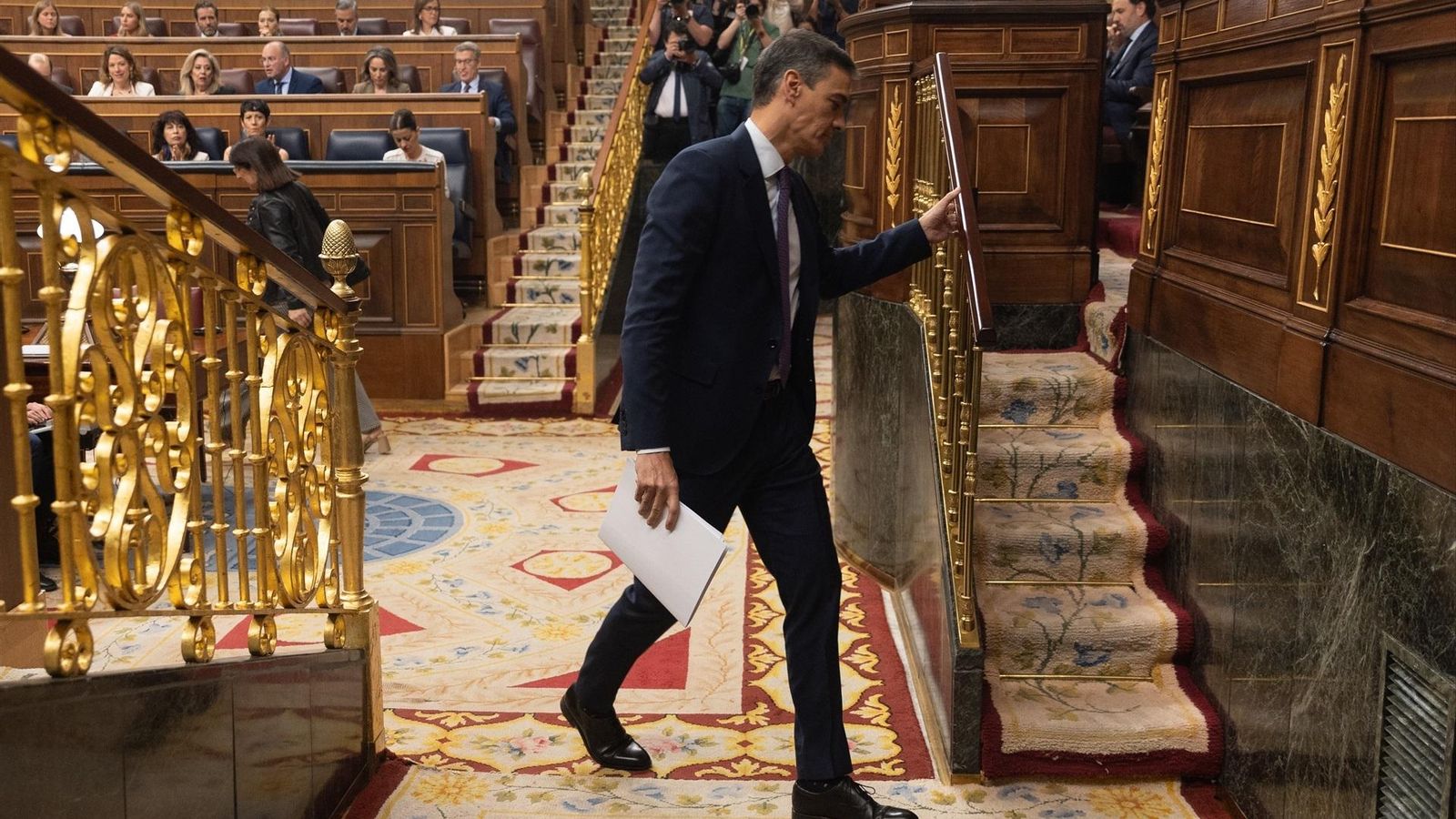 Sánchez puja este dimecres al faristol del Congrés Sánchez puja este dimecres al faristol del Congrés