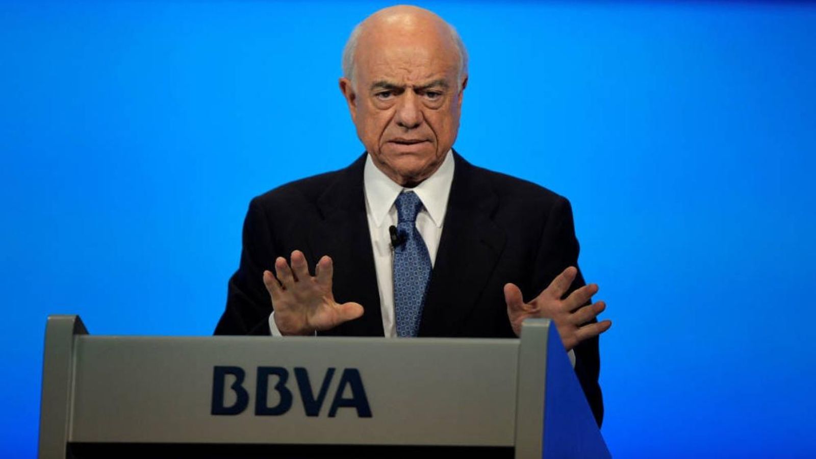 L’expresident del BBVA, Francisco González, en imatge d'arxiu