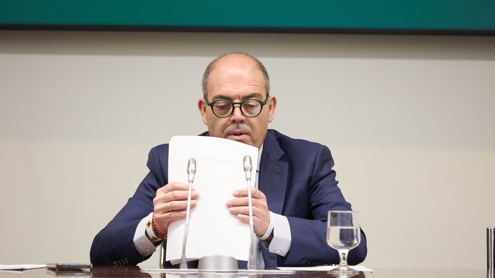 El president de la Federació Nacional d'Associacions de Treballadors Autònoms (ATA), Lorenzo Amor, presenta el XVII Baròmetre