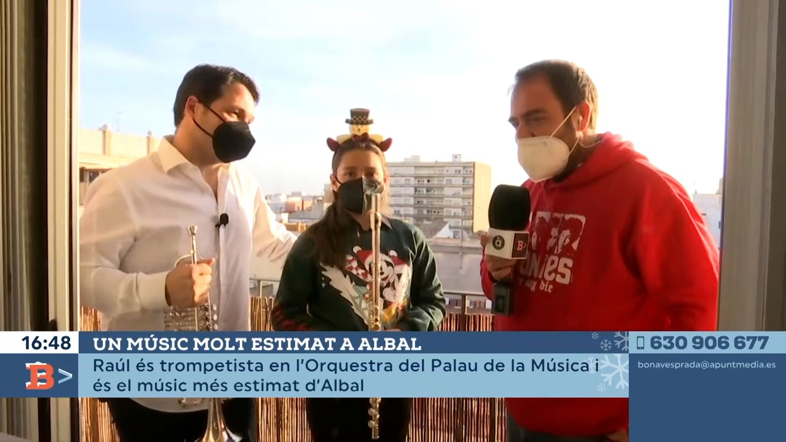 23.12.2021 | Un trompetista molt estimat al poble