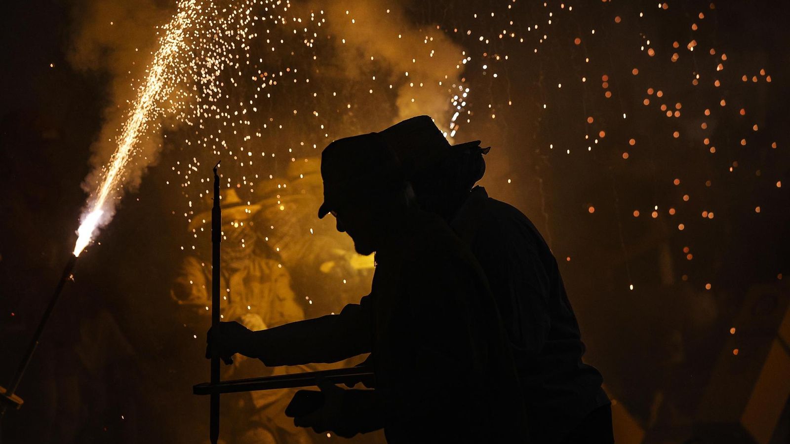 Coets a les festes de la gran Cordà de Paterna
