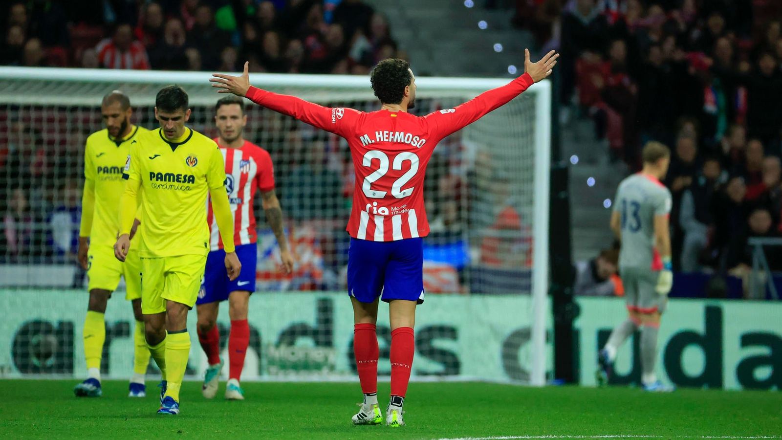 Hermosos celebra un dels gols