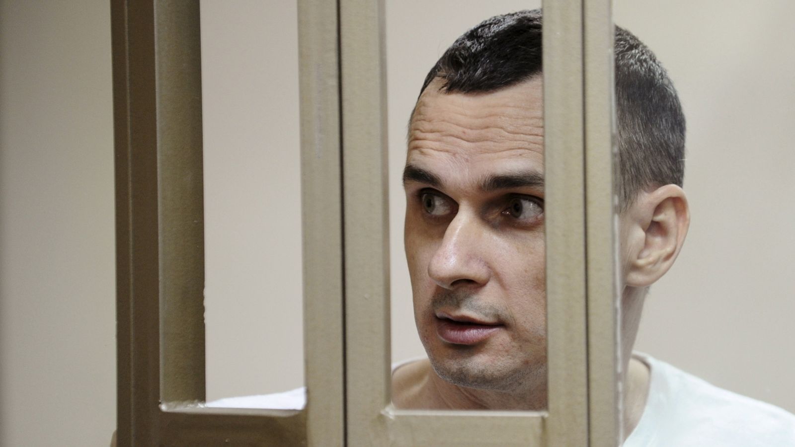 El cineasta ucranià Oleg Sentsov en una imatge d'arxiu
