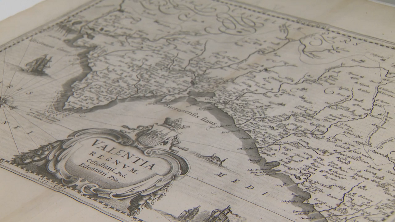 Imatge d'un document part de l'Arxiu del Regne de València