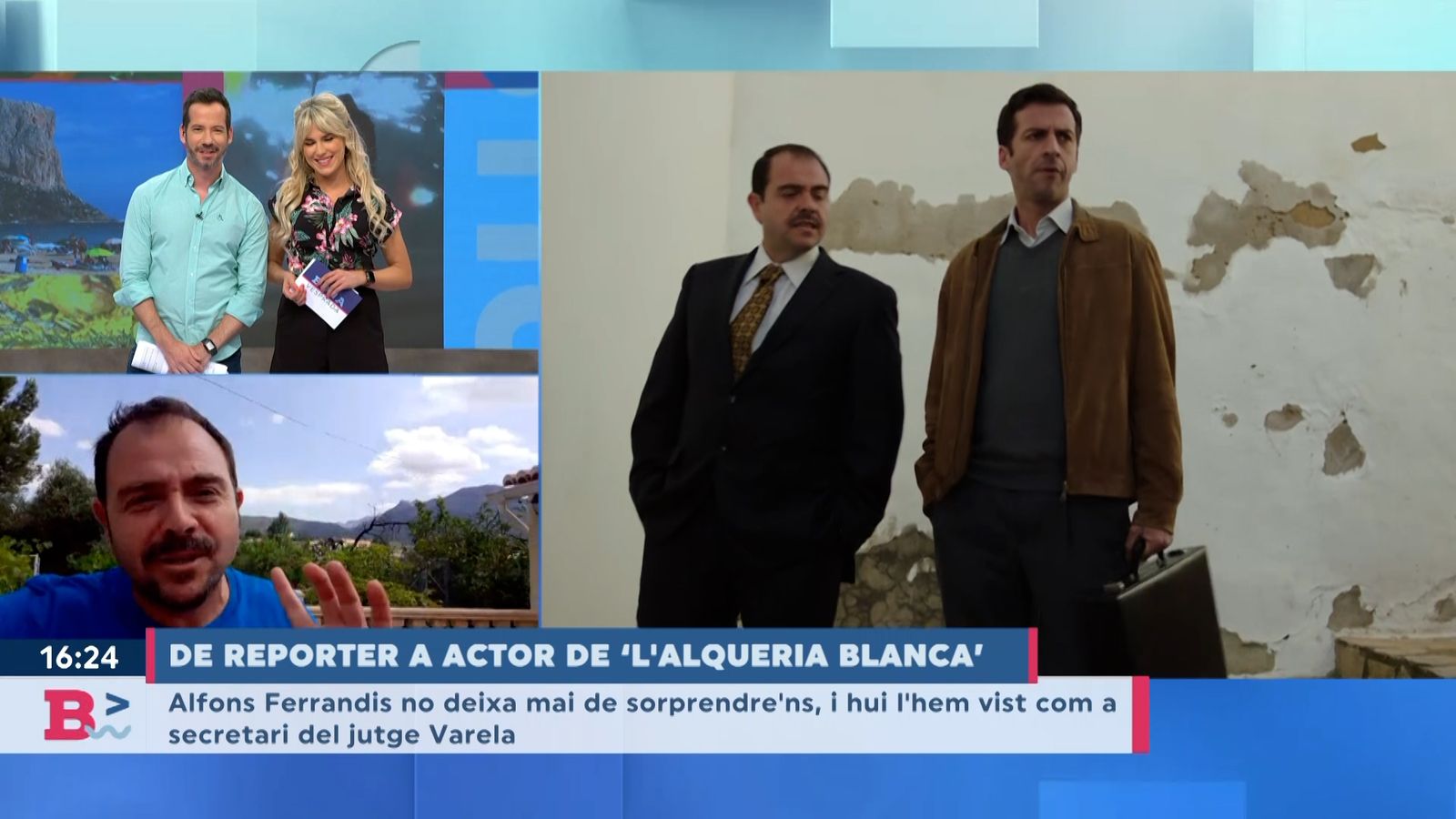 07.06.2022 | De reporter a actor de ‘l'Alqueria Blanca’
