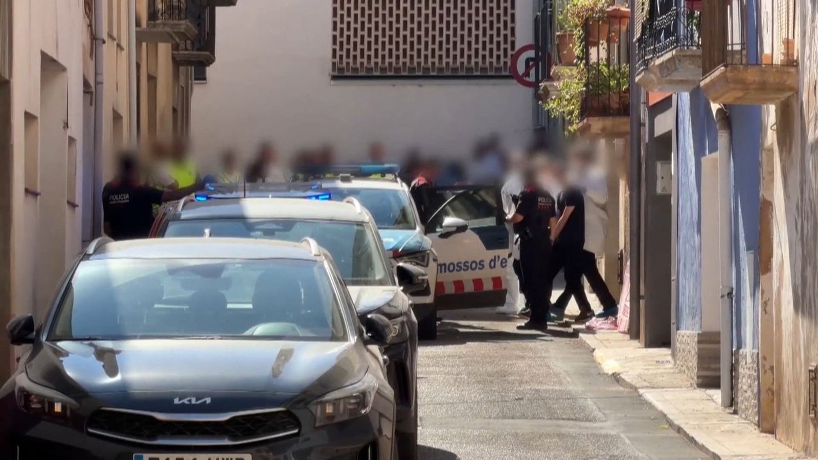 La troballa del menut mort a Santa Bárbara