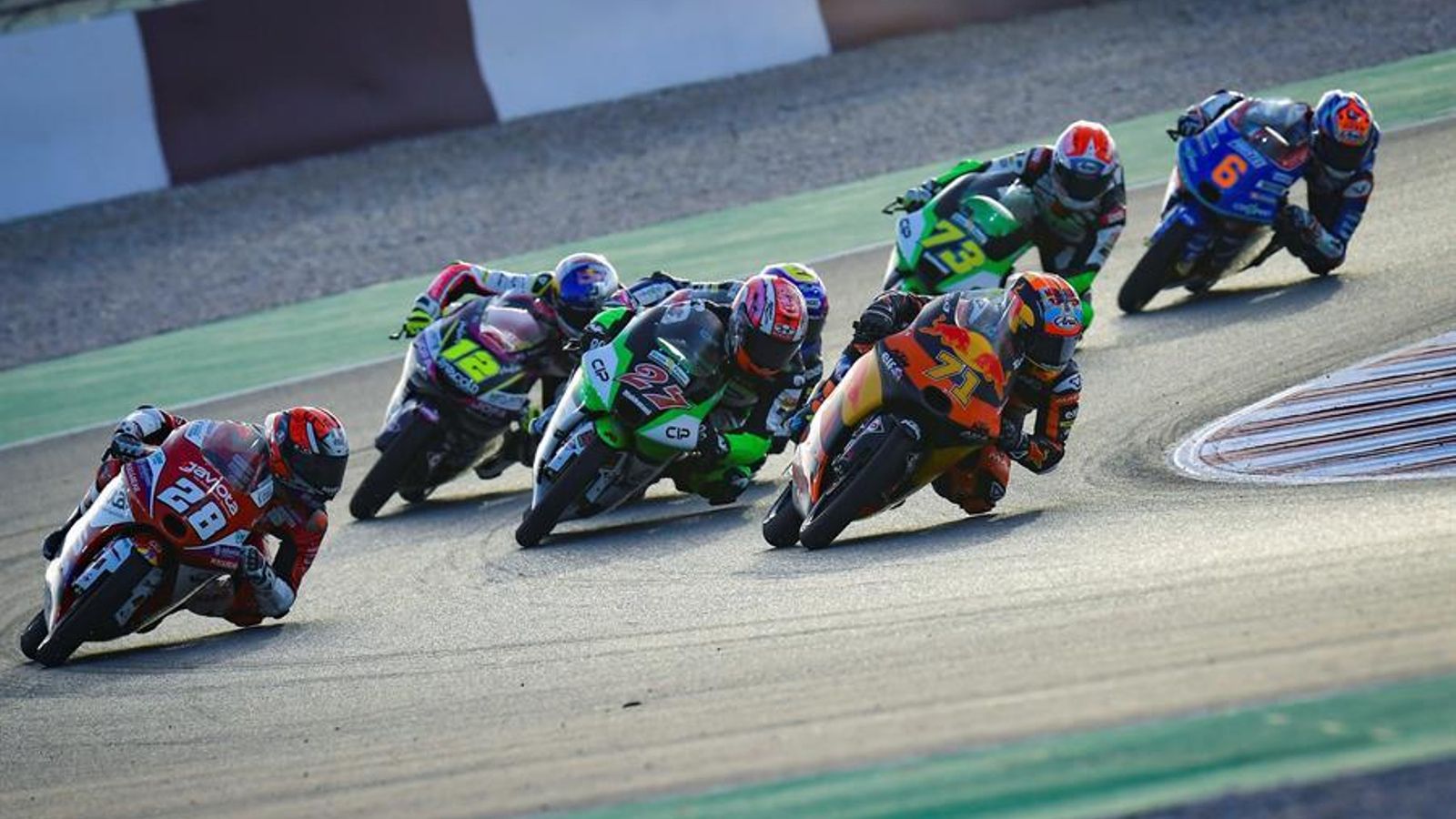 Un moment de la carrera a Doha, la setmana passada