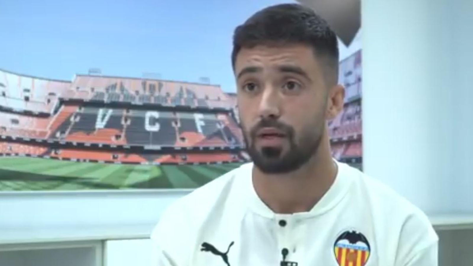 Jaume Costa, nou jugador del València CF