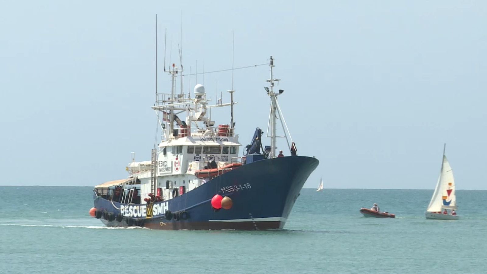 L'embarcació de salvament humanitari Aita Mari, en una imatge d'arxiu